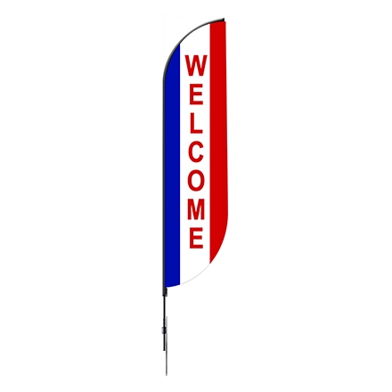 welcome-feather-flag-red-white-blue